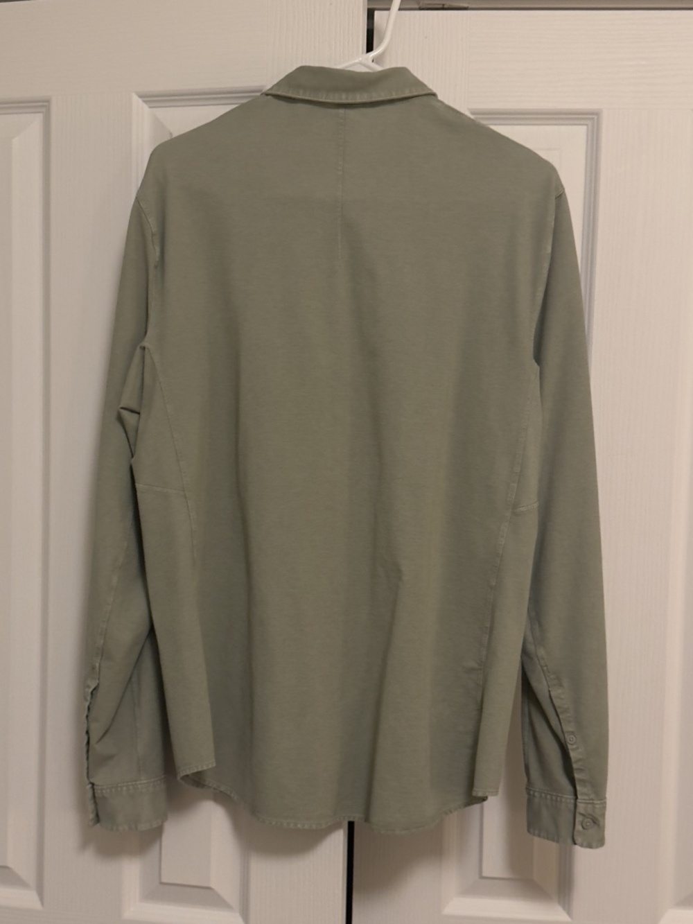Lululemon Commission Shirt Mens Large Long Sleeve Button Front - Picture 2 of 2